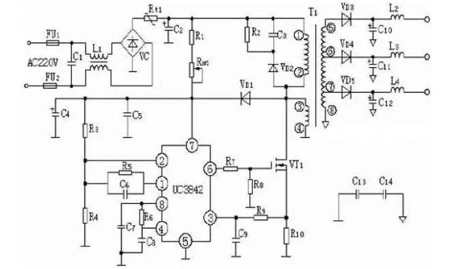 五类经典电源电路详解:稳压、开关、DC/DC、充电、恒流...的图8
